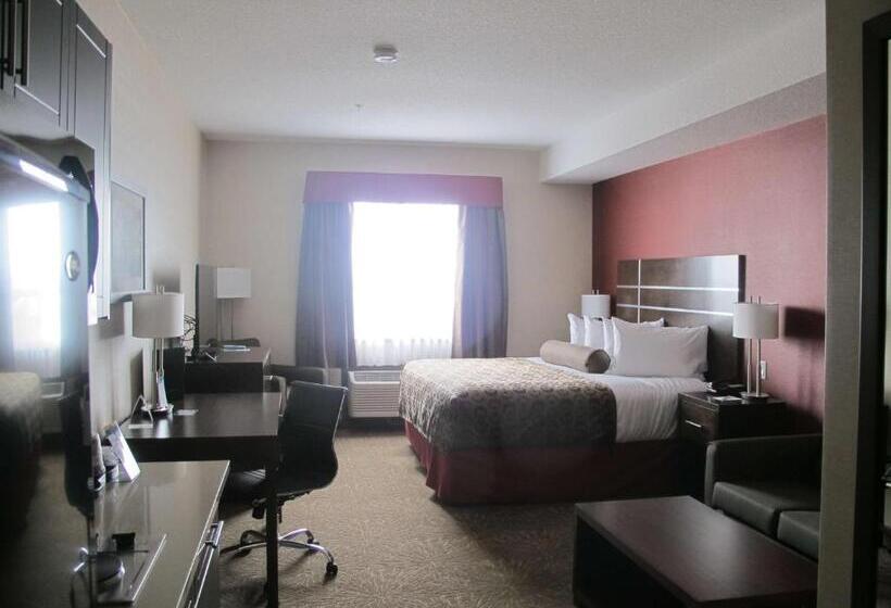 Quarto Estandar Cama King para Deficientes Físicos, Best Western Plus Kindersley