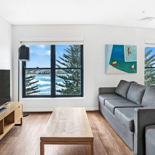 带2个卧室带海景的公寓, Bondi 38 Serviced Apartments