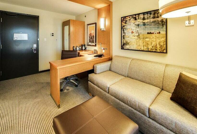 キングサイズベッドのスタンダードルーム, Hyatt Place Edmonton West
