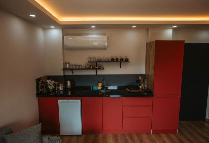 آپارتمان 1 خوابه با چشم‌انداز باغ, Green Hill Apart