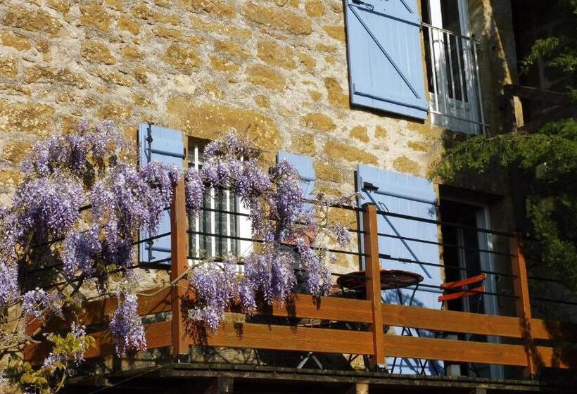 Standard room with outdoor bath, Gite Le Bedigas