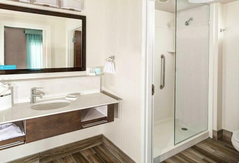 스탠다드 스튜디오 킹침대, Hampton Inn & Suites By Hilton Atlanta Perimeter Dunwoody