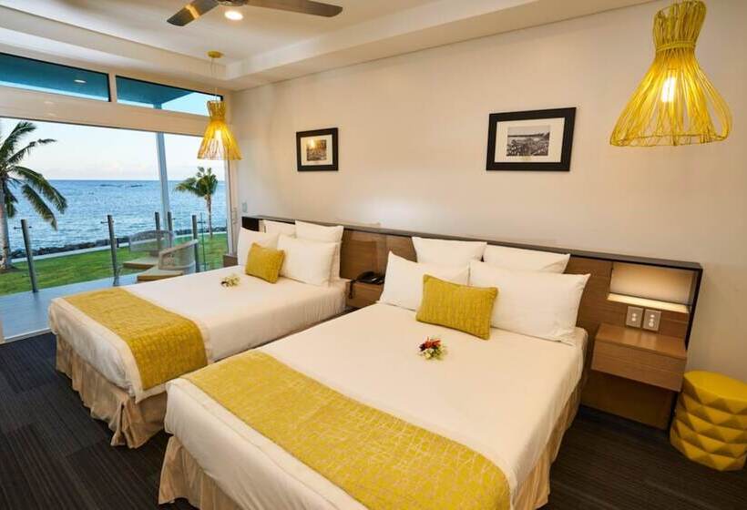 اتاق استاندارد با چشم‌انداز دریا, Taumeasina Island Resort