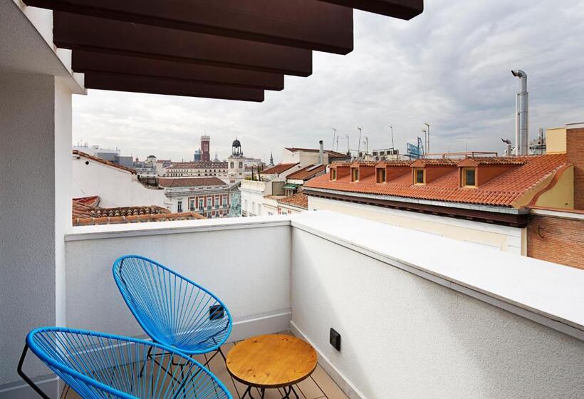 Premium room with terrace, B&b Hotel Madrid Centro Puerta Del Sol