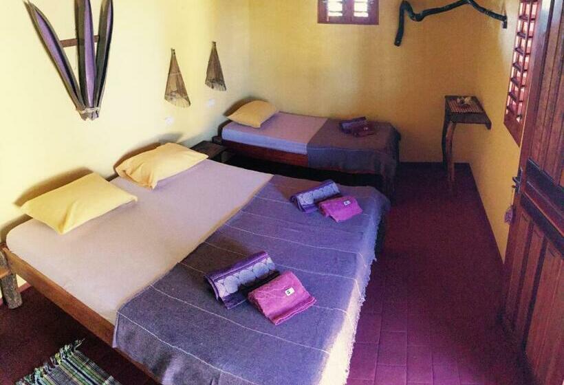 Quarto Triplo Estandar, Pousada Kite Guajiru