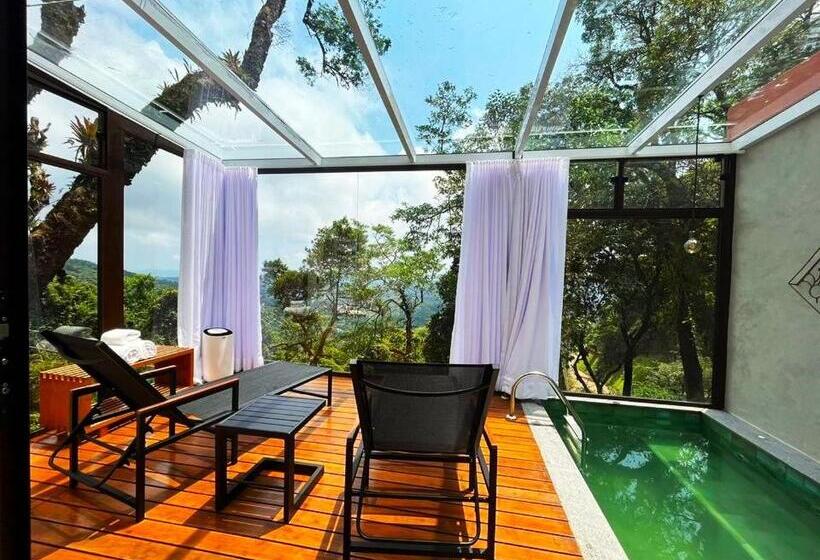 Suíte com Piscina, Kuriuwa