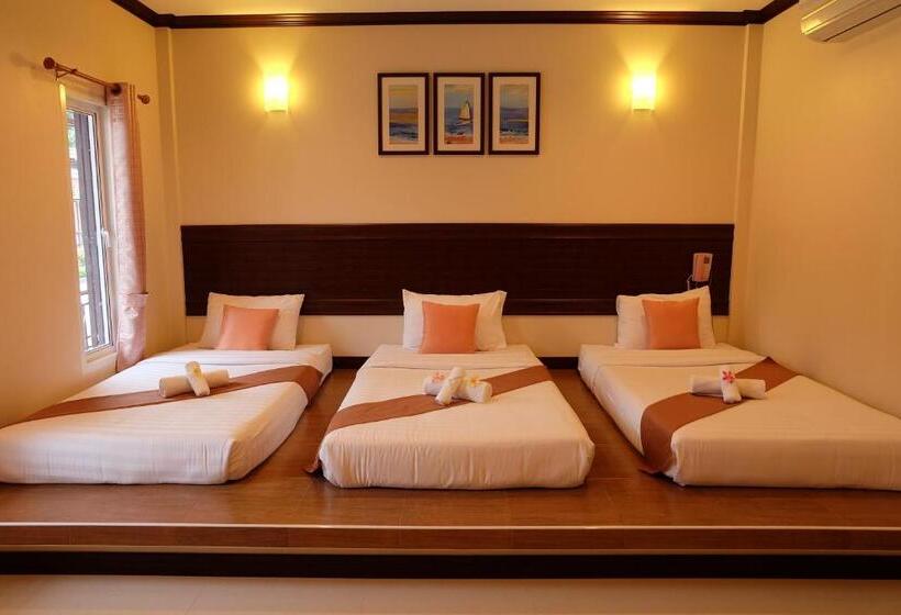 스탠다드 트리플 룸, Baan Por Pla Resort
