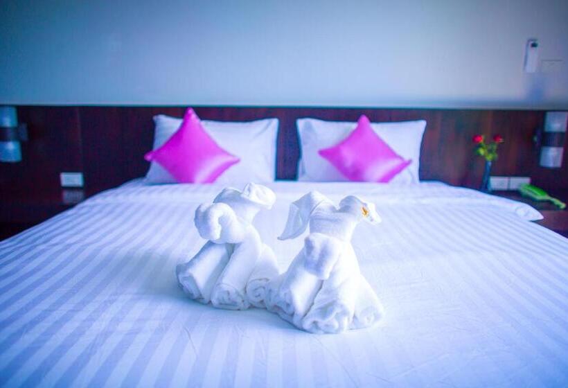 스탠다드 룸 킹사이즈 침대, Aziss Boutique Hotel   Sha Plus