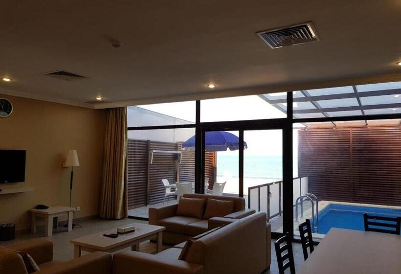 ویلای یک اتاق خوابه با استخر شنا, Aquamarine Kuwait Resort