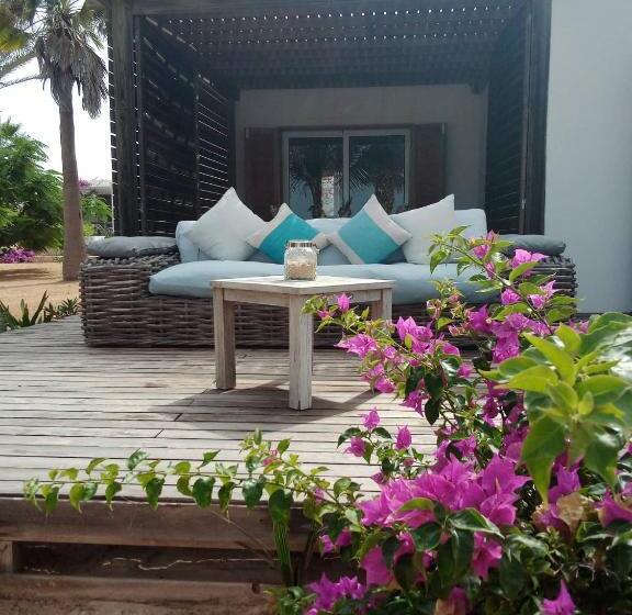 Quarto Deluxe Vista Mar com Sacada, Villa Cristina Alojamento, Praia De Chaves, Boa Vista, Cape Verde, Wi Fi