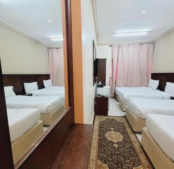 اتاق استاندارد چهار تخته, Atilalat Alrawdah Hotel Makkah