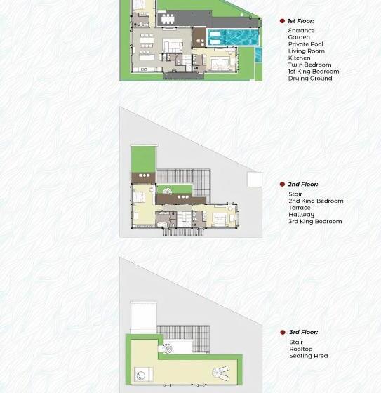ویلای 1 خوابه, The Pool Villas Cam Ranh   All Private Pool Villas