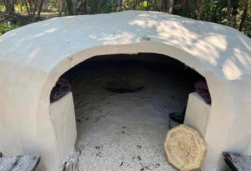 スタンダードルーム, Room In Lodge   Ecolush Couple Mayan Dome Cenote Bikes