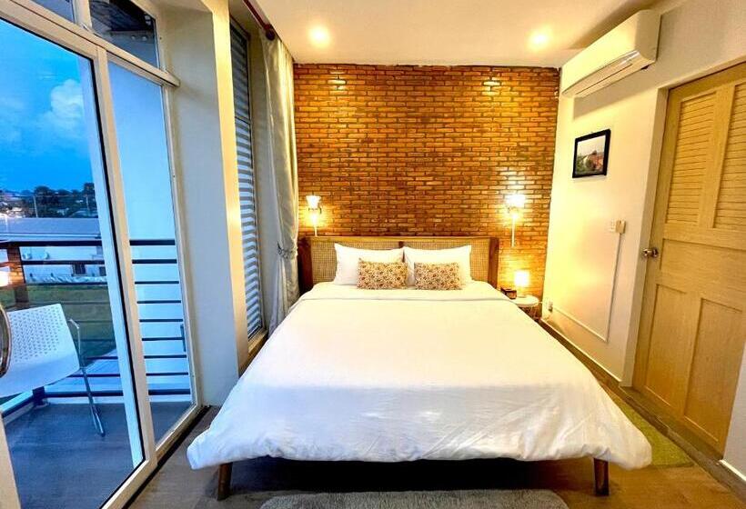 اتاق استاندارد با بالکن, Cambodhi   Vegan Guesthouse
