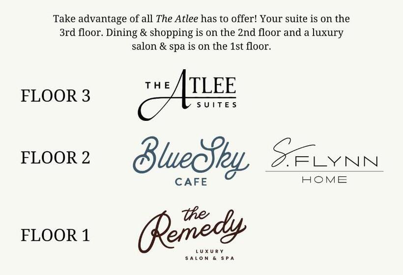 침실 1개 발코니 아파트, The Atlee Suites