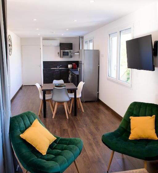Апартаменты 1 Спальня, Le Forez Appartement 4 Pers Ou Studio 2 Pers