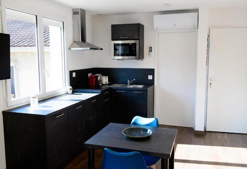 Студио Стандарт с Террасой, Le Forez Appartement 4 Pers Ou Studio 2 Pers