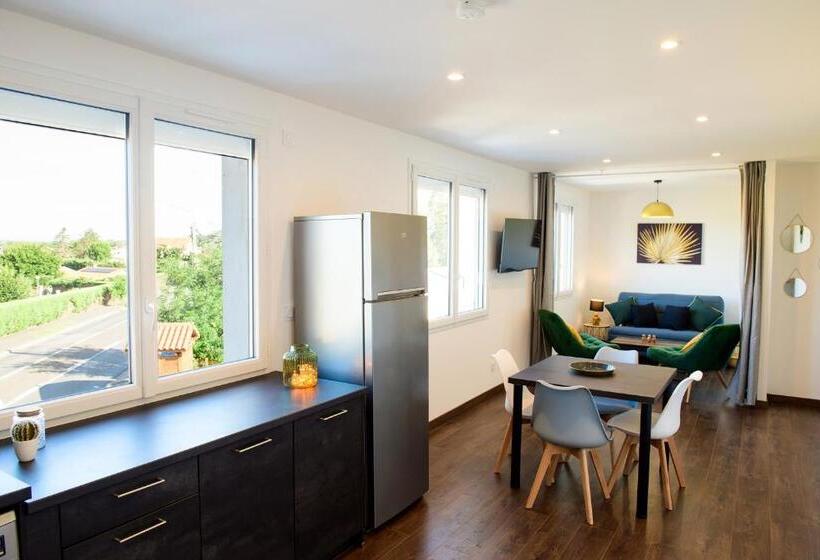 Апартаменты 1 Спальня, Le Forez Appartement 4 Pers Ou Studio 2 Pers