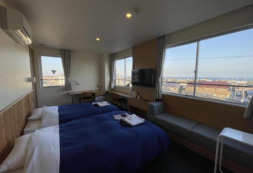 수피리어 룸 바다 전망, Hitachi Hotel Crane