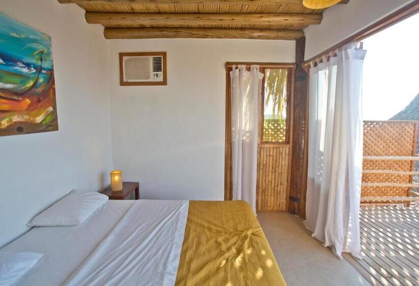 Номер Deluxe Вид на Море с Балконом, Soleil Bungalows
