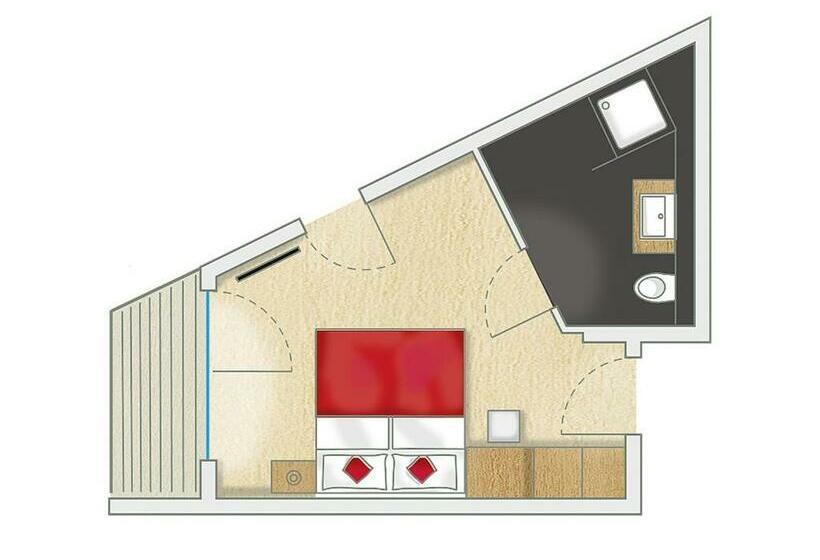 스탠다드 룸 산 전망, Alpinhotel Pacheiner
