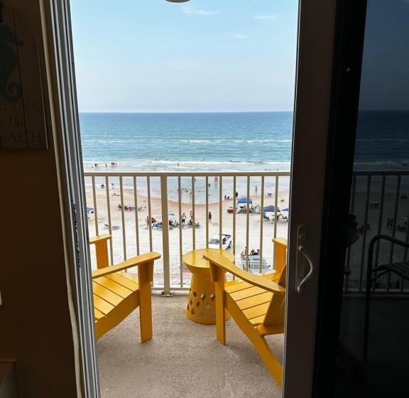 סטודיו סטנדרט עם מרפסת, Oceanfront Oasis