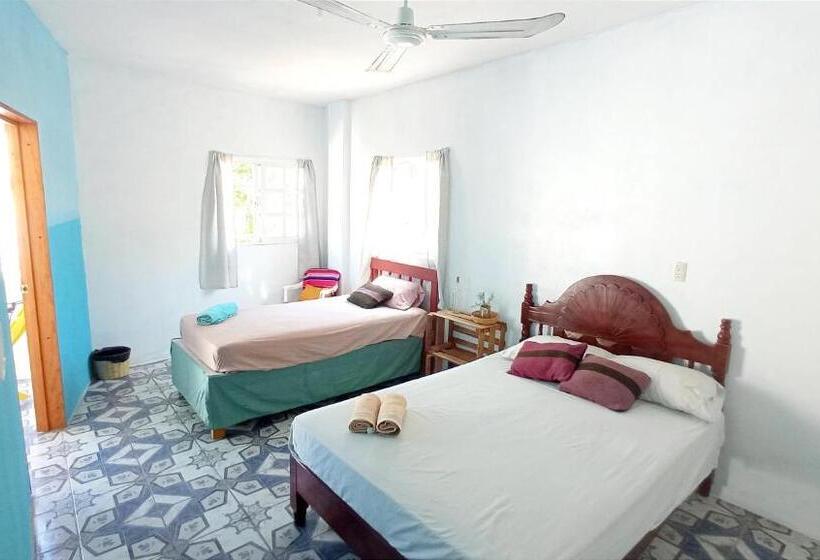اتاق استاندارد با بالکن, Casa Huipil Zipolite