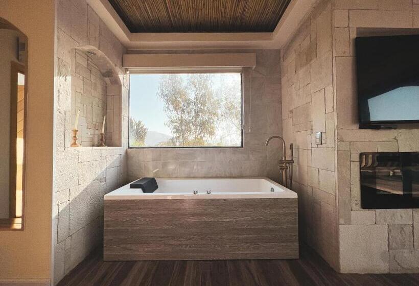 キングサイズベッドのデラックススイート, Penthouse At Hotel Boutique Valle De Guadalupe