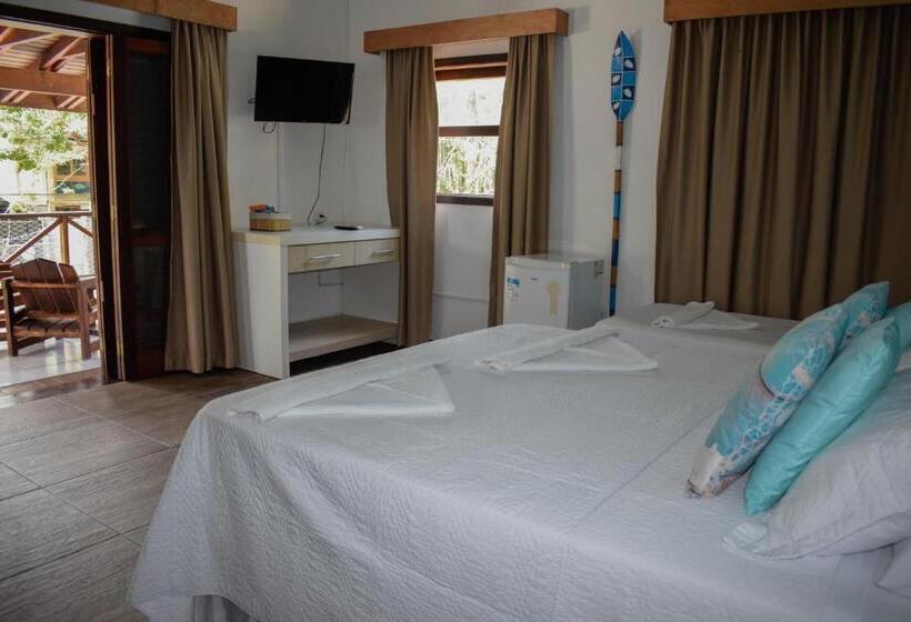 Четырехместный Номер Deluxe, Pousada Aloha Ubatuba