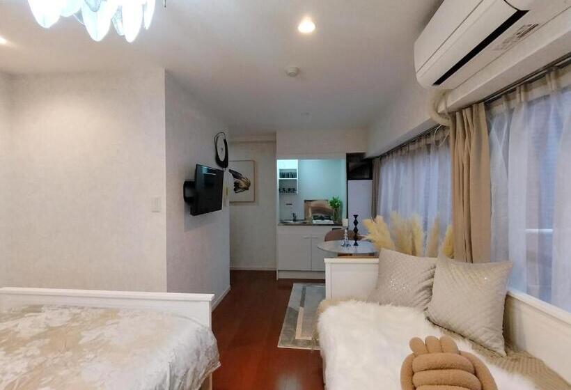 آپارتمان 1 خوابه با بالکن, S13 Shibuya Center 7 Mins To Station, Max 4p涉谷最中心 涉谷站7分
