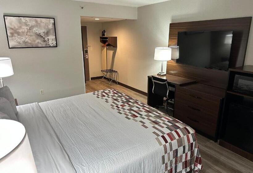 장애인을 위한 킹사이즈 침대 스탠다드 룸, Red Roof Inn Charleston   Dunbar