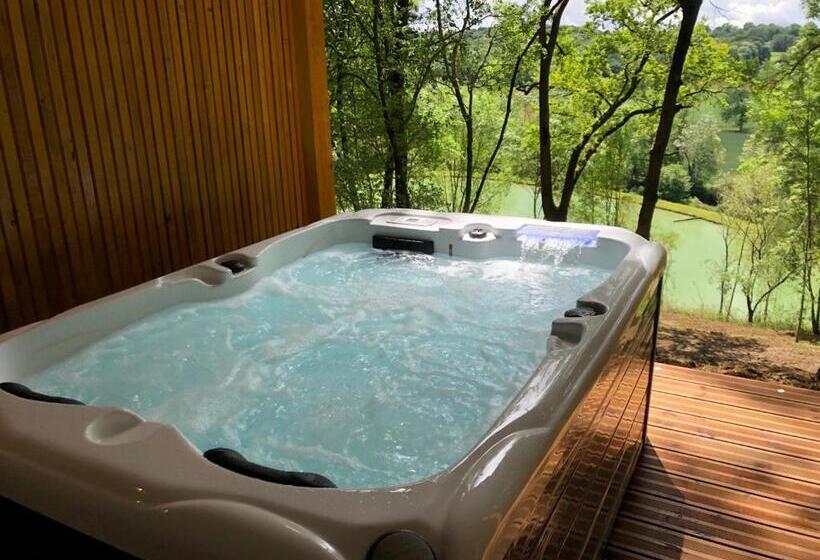 Шале Superior 1 Спальня, Les Cabanes Du Lac   Spa   Petit Déjeuné   Cabane Du Frêne & Cabane Du Chêne Premium