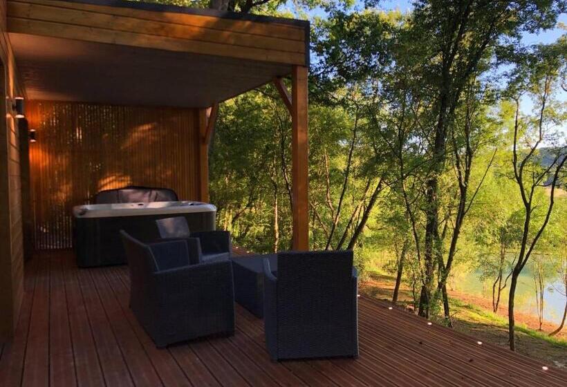 Шале Superior 1 Спальня, Les Cabanes Du Lac   Spa   Petit Déjeuné   Cabane Du Frêne & Cabane Du Chêne Premium