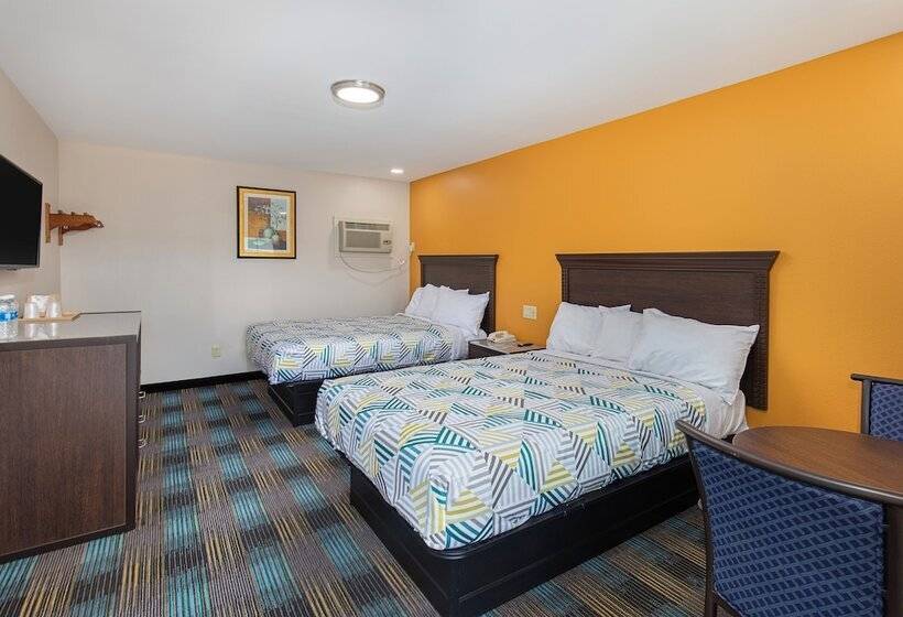Номер Стандарт 2 Двуспальные Кровати, Cardinal Motel Bowling Green