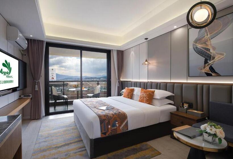 غرفة ديلوكس ذات إطلالة, Argyle Resort Lijiang