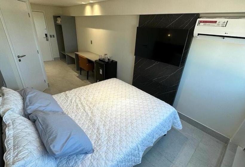 آپارتمان 1 خوابه با چشم‌انداز دریا, Flat Arpoar Suítes Manaíra Com Vista Para O Mar