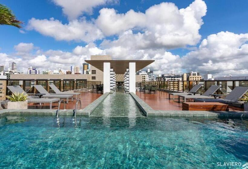 آپارتمان 1 خوابه با چشم‌انداز دریا, Flat Arpoar Suítes Manaíra Com Vista Para O Mar