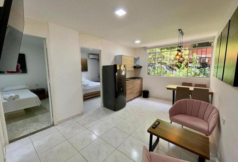 آپارتمان 2 خوابه, Apartahotel Rosedal