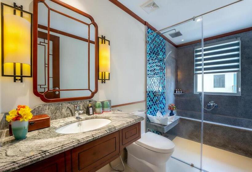 اتاق لوکس با چشم‌انداز شهر, Amina Lantana Hoi An Hotel & Spa