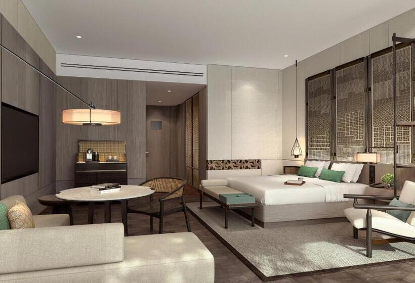 Номер Deluxe Кровать Кинг с Видом, Banyan Tree Dongguan Songshan Lake