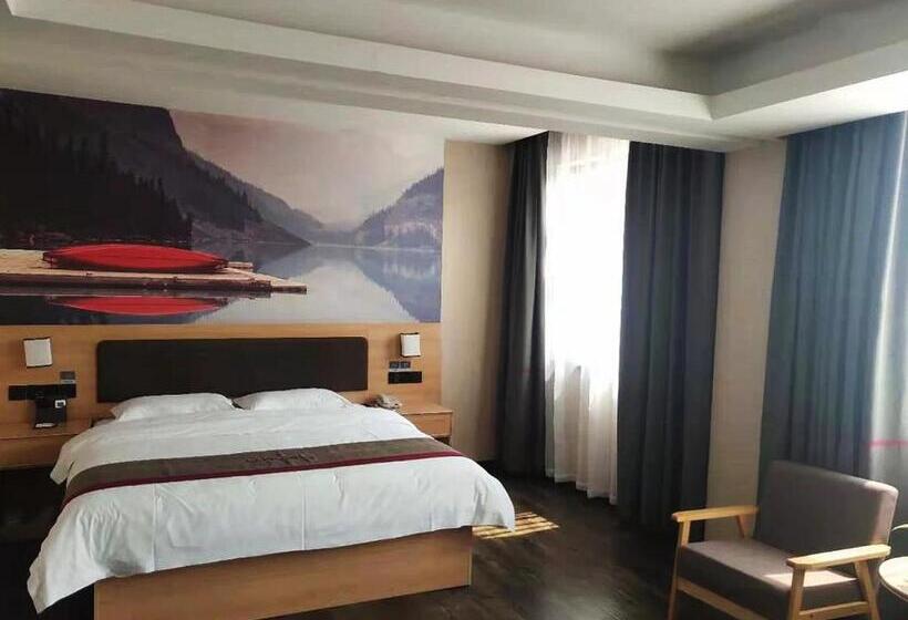 Номер Deluxe, Thank Inn Plus Anyang Hua County Renmin Road