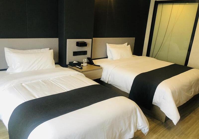 Семейный Номер, Thank Inn Plus Jiaozuo Mengzhou Sangpo Times New Town