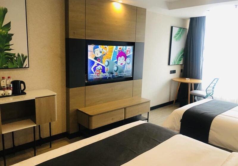 Семейный Номер, Thank Inn Plus Jiaozuo Mengzhou Sangpo Times New Town