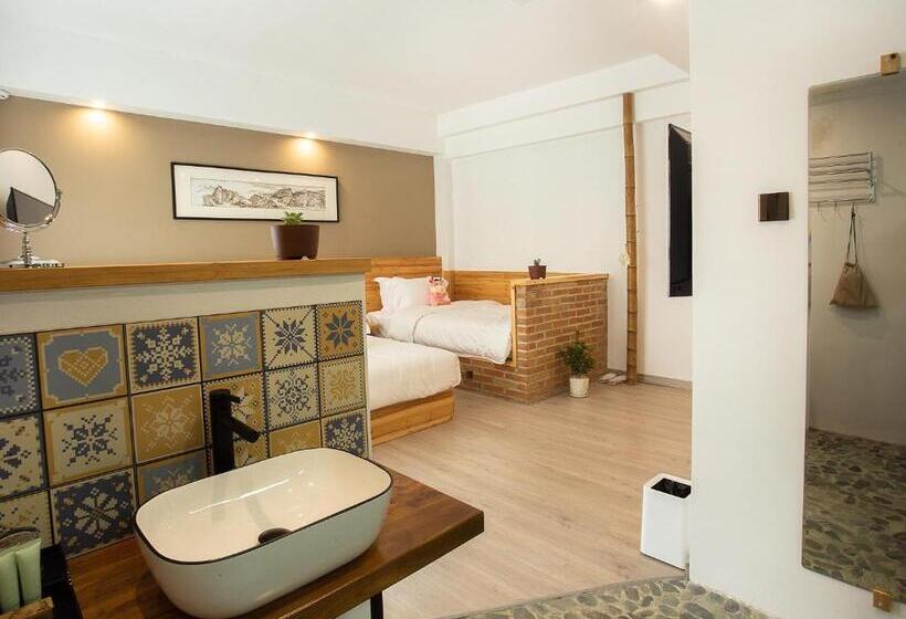 Семейный Номер, Cloudy Warm Hotel   Huangshan Scenic Area Transfer Center Branch