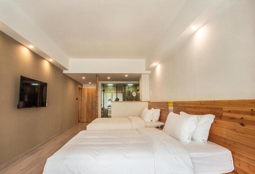 Номер Deluxe, Cloudy Warm Hotel   Huangshan Scenic Area Transfer Center Branch