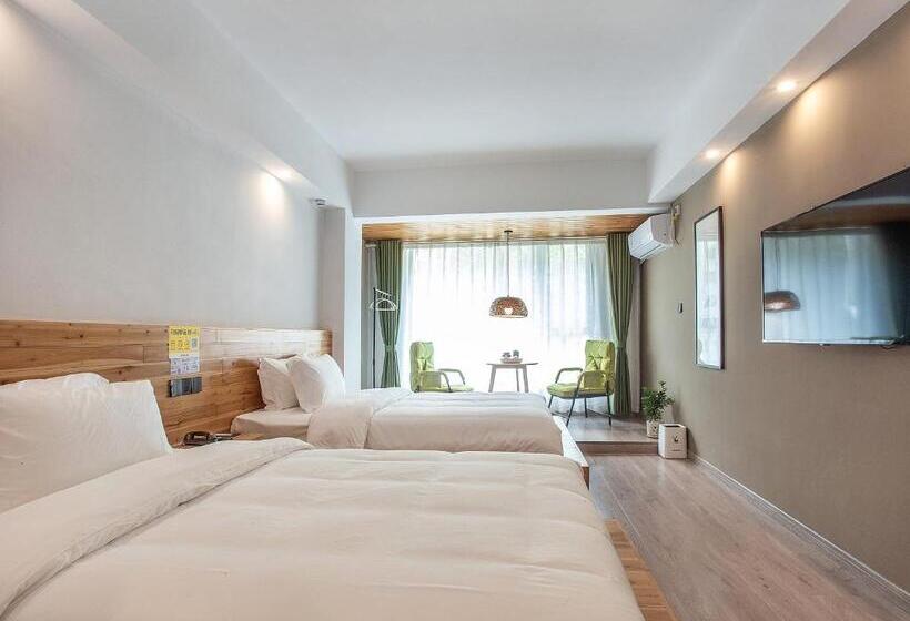 Номер Deluxe, Cloudy Warm Hotel   Huangshan Scenic Area Transfer Center Branch