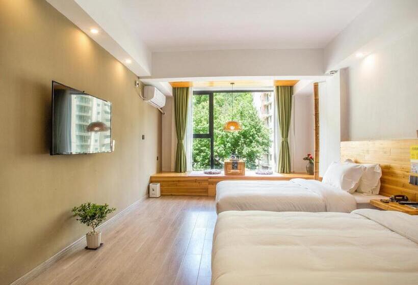 Номер Стандарт, Cloudy Warm Hotel   Huangshan Scenic Area Transfer Center Branch