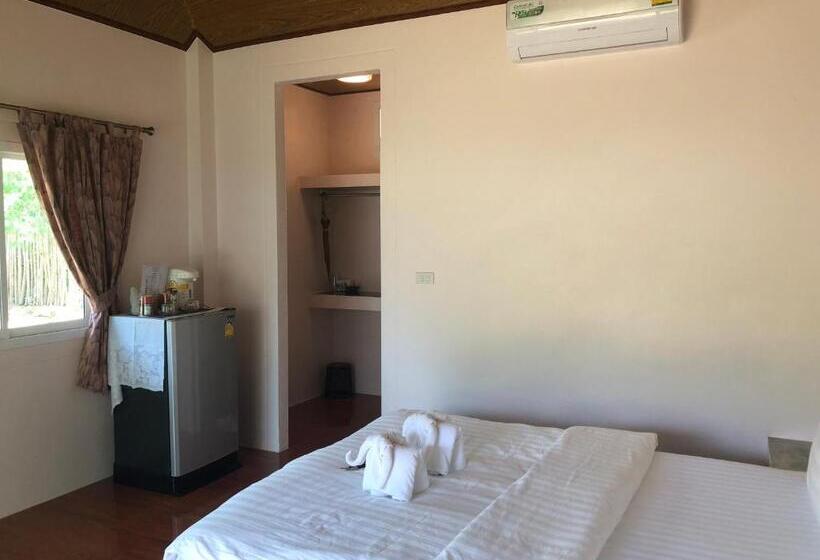 اتاق استاندارد با چشم‌انداز باغ, Prompakdee Kohmak Resort