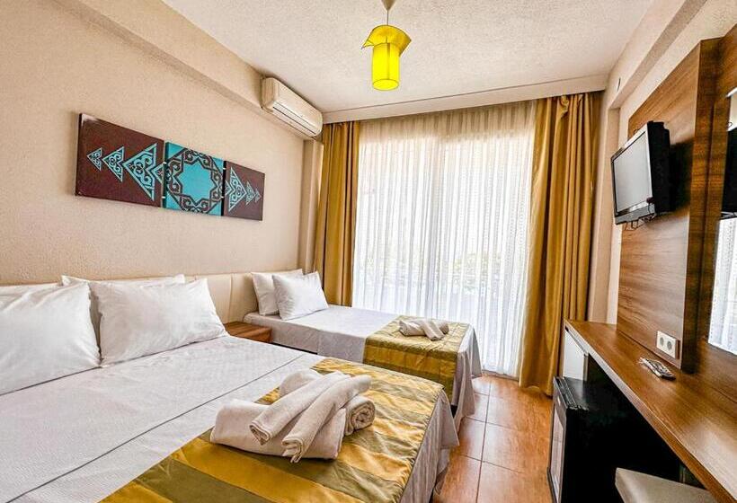 Трехместный Номер Deluxe Вид на Море, Grand Avşa Otel