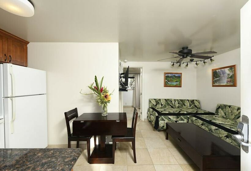 בית, חדר שינה 1, Nona Lani Cottages